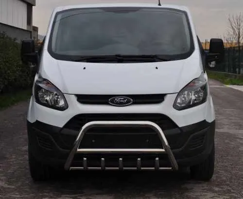 Кенгурятник WT003 (нерж.) 60 мм для Ford Custom 2013+