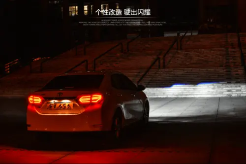 Світлодіодні задні ліхтарі LED Toyota Corolla 2013+ Benz стиль