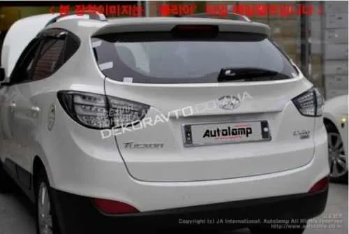 Альтернативна світлодіодна оптика задні ліхтарі хром для Hyundai IX 35