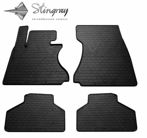 Гумові килимки в салон BMW 7 серия E65 / 66 2002-2008, Stingray
