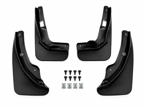 Брызговики Mercedes-Benz C-class W204 2007-2010, (4шт.)