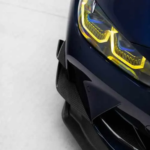 Губа (Карбон) (канарди) V2 для BMW M3 G80 / G81 2021–2026
