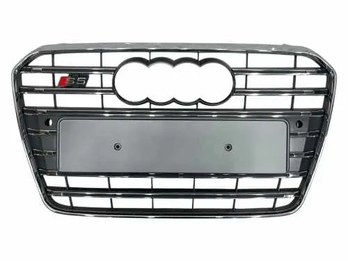 Решетка радиатора Audi A5 S5 2011–2016 рік Silver Chrome