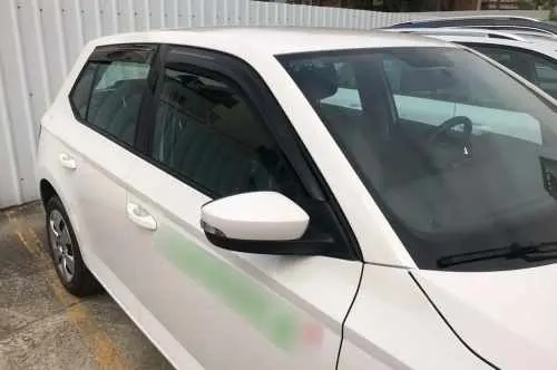 Вітровики Skoda Fabia 2014-2021, хетчбек, HIC (4 шт)