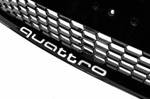Передняя решетка RS-Style V-2 Audi TT 8J/8S 2014-2020, черная, GT Tuning