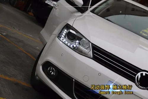 Передние светодиодные фары с DRL для VW Jetta MK 6 2011+ (LD)