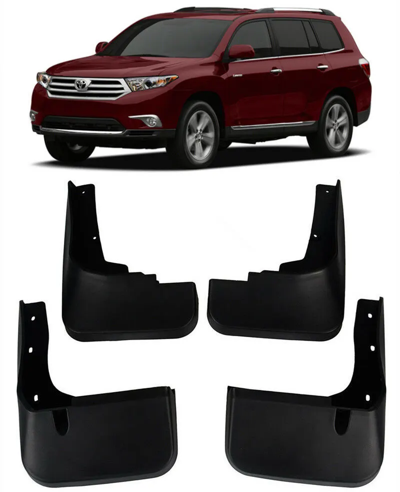 Бризковики Toyota Highlander 2010-2013, (4шт.) Xukey