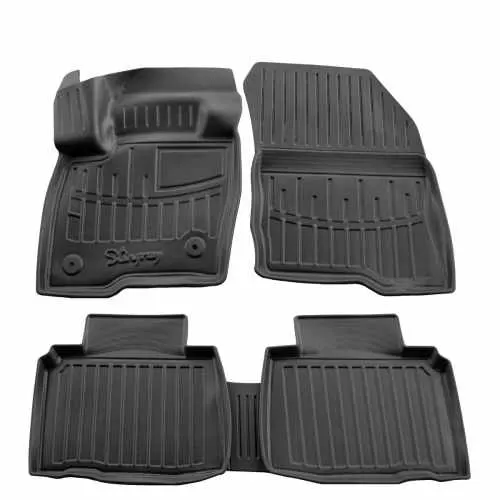 Килимки в салон Ford Edge 2014–2024, Stingray 3D (5 шт.)