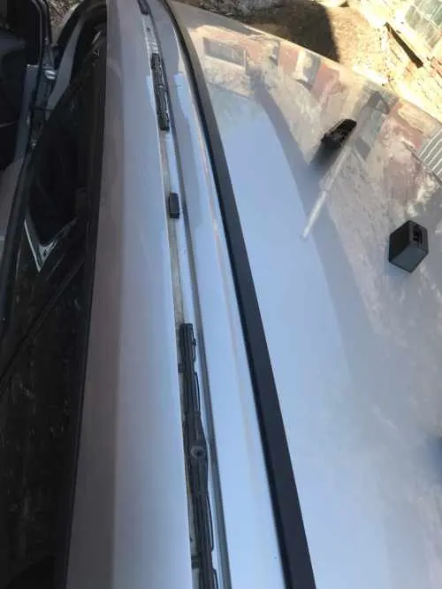 Рейлінги Ford Kuga/Escape Mk2 2013-2019, хромовані, турецький дизайн, DDU (2 шт)