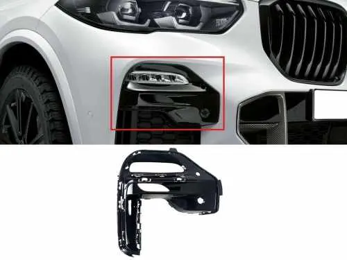 Решітка в бампер накладка RH на BMW X5 G05 2018-2022 року