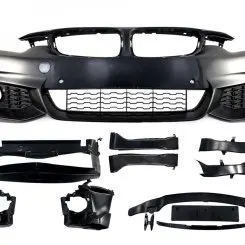 Передній бампер на BMW 4 Series F32 2013-2019 року (M-Paket під птф)