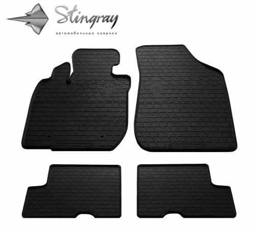 Гумові килимки в салон Renault Logan 2004-2012, Stingray