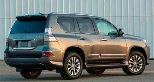 Задний бампер (рестайлинг) для Lexus GX460