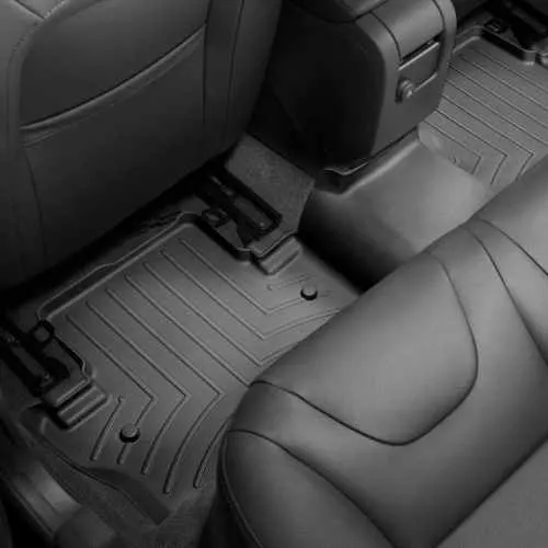 Коврики в салон для Volvo S60 2010- с бортиком задние черные 442343
