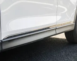 Молдинги на двери хром Mazda CX-5 2017+ (нержавейка)