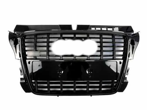 Грати радіатора Audi A3 S3 2008-2012г Full Black