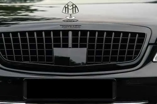Решетка радиатора Maybach Black Mercedes S-class W221 2009-2013, GBT