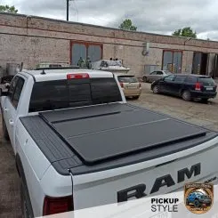 Алюмінієва кришка для DODGE RAM 1500 5.5 З бічними ящиками 2002-2018 Трисекційна