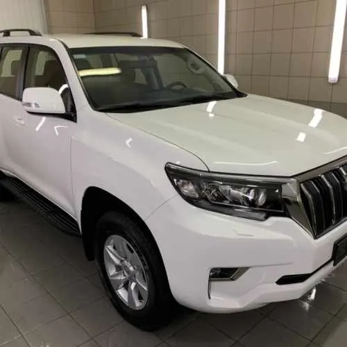 Сріблясті рейлінги для Toyota LC 150 Prado