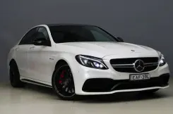 Решітка радіатора Mercedes C-Class W205 2014-2018 AMG стиль