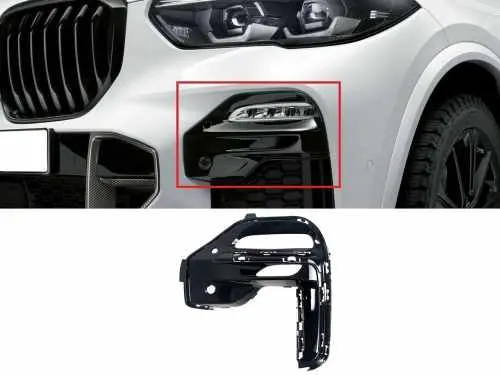 Решітка в бампер накладка LH на BMW X5 G05 2018-2022 року