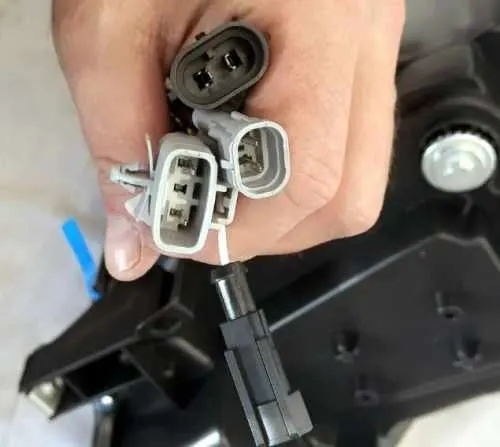 Передні фари чорні FULL LED MX для Toyota Camry V50 USA 2012-2017