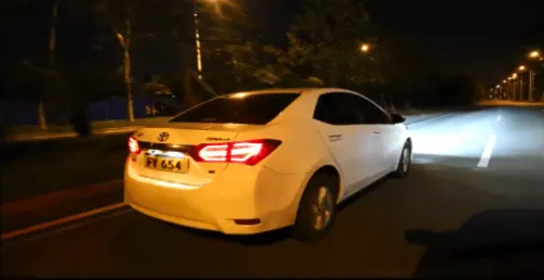 Світлодіодні задні ліхтарі LED Toyota Corolla 2013+ Benz стиль