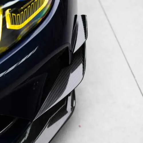 Губа (Карбон) (канарди) V2 для BMW M3 G80 / G81 2021–2026