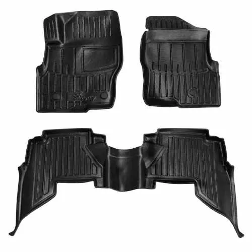 Килимки Stingray 3D (3 шт) для Nissan Pathfinder R51 2005-2014рр