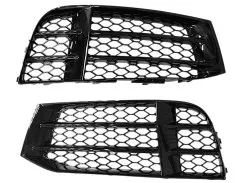 Решетки в бампер Full Black (RS бампер) на AUDI A5 8T 2007-2011 года