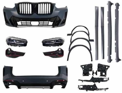 Комплект рестайлінгу (стиль M-Paket + оптика) на BMW X3 G01 2018-2022 роки