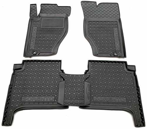 Автомобільні килимки в салон гумові (Avto-Gumm) для Jeep Grand Cherokee 2013-