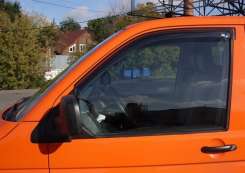 Дефлектори вікон вітровики димчасті EGR для VW T5, T6 2003+