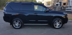 Дефлекторы окон ветровики EGR TOYOTA LC-150 09+