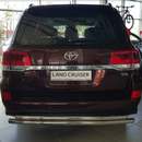 Захист заднього бампера Toyota Land Cruiser (Тойота Ленд Круізер) 200 2019+ комплектація Excalibur