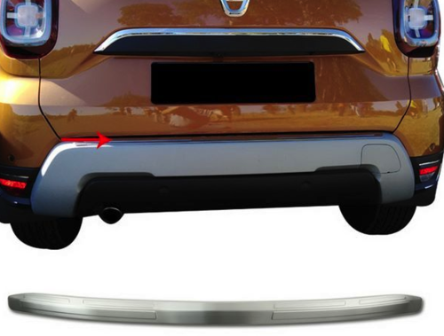 Захисна накладка на задній бампер для Renault Duster 2018+ Omsa Line (Туреччина)