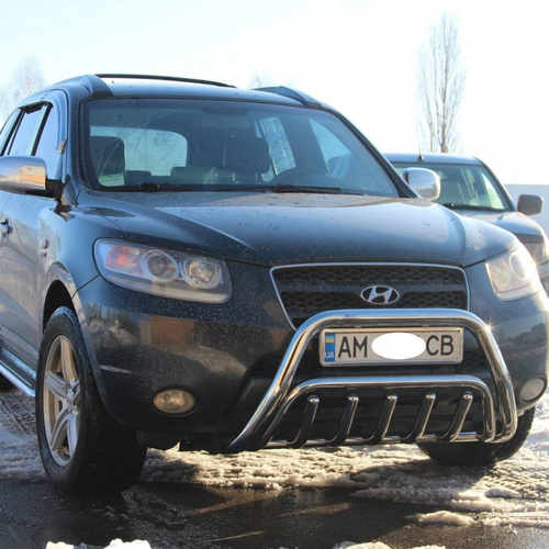 Кенгурятник подвійний Ø51 для Hyundai Santa Fe 2006-2012