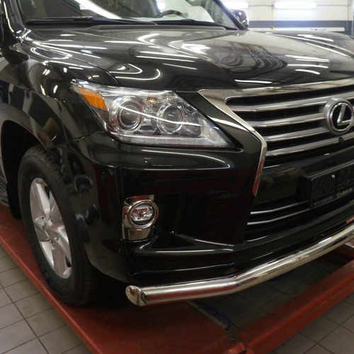 Захист переднього бампера Lexus LX570 (одинарний) d 60