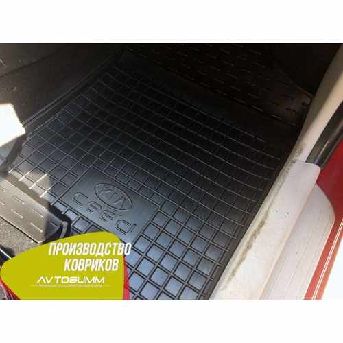 Автомобільні килимки в салон гумові (Avto-Gumm) для Kia cee'd 2007-2012