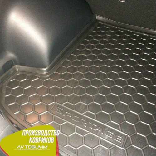 Килимок в багажник Avto-Gumm для KIA Sportage 2016+ (поліуретан)