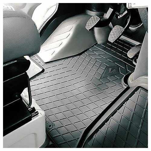 Килимки в салон Stingray для Toyota Yaris 06- (design 2016) (фартух 2 шт) 1022262