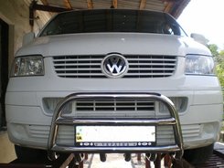 Кенгурятник с грилем для Т5 2003-2010