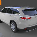 Захист заднього бампера Toyota Highlander (Тойота Хайлендер) (2014-) (одинарна) d 60
