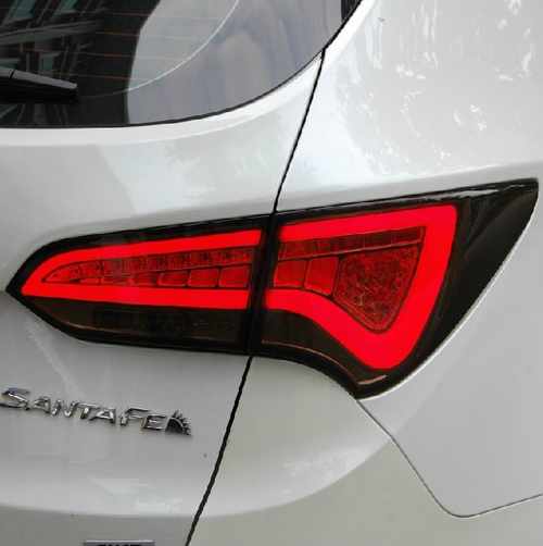 Альтернативні задні ліхтарі LED для Santa Fe III 2013+ (димчасті)