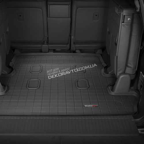 Килимок в багажник чорний Weathertech USA для Toyota LC 200/LX 570 (7 місць)