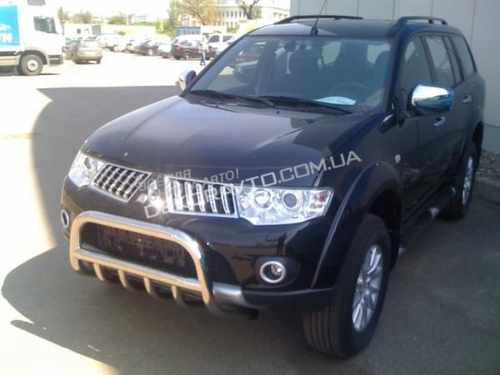 Кенгурятник передня дуга для Mitsubishi Pajero Sport 2008-2015/ l200 2006-2015