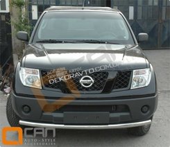 Передняя защита city bar can otomotiv для Nissan Navara