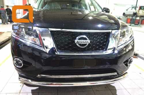 Захист переднього бампера Nissan Pathfinder (2014-) d 60