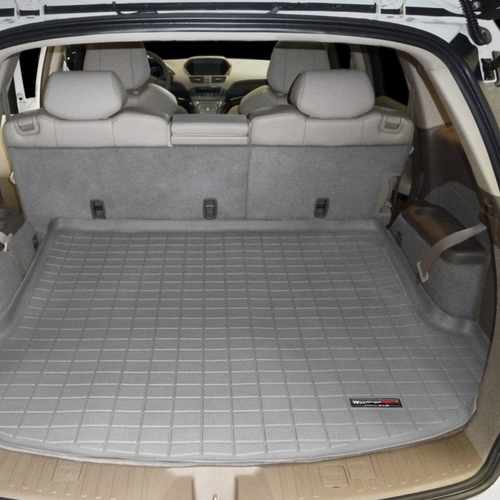 Килимок в багажник Weathertech USA для Acura MDX 2006-13, сірий