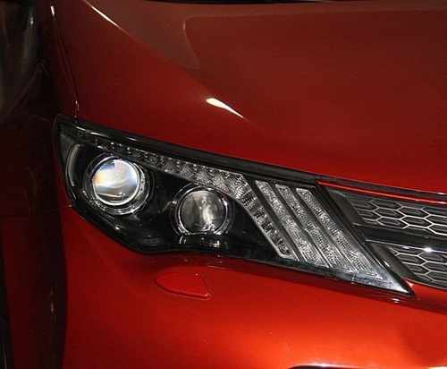 Передні світлодіодні LED фари з ДХО на 2013-2016 Rav4